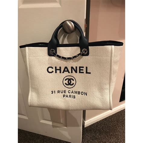 chanel deauville large|chanel deauville tote for sale.